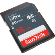 闪迪（SanDisk）16GB SD存储卡 C10 至尊高速版 读速80MB/s 耐冷耐热  防水抗冲击