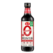 海天 酱油零添加500ml 0添加防腐剂/添加剂 特级生抽 金标酱油升级版