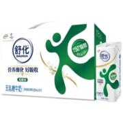 【推荐】舒化无乳糖低脂牛奶早餐奶220ml*12盒低脂肪