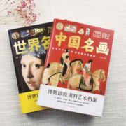 现货正版2册 图解中国名画世界名画 画外音绘画赏析国画简介欣赏绘画知识艺术 历史文化解读世界名画的精髓书籍中国华侨出版社