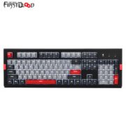 FirstBlood F11暗夜 有线机械键盘 104键 Cherry红轴