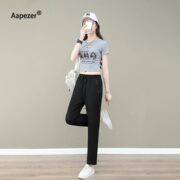 AAPEZER男女款速干休闲冰丝裤