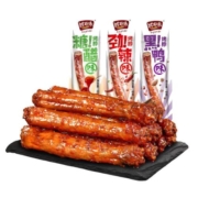 诚有味风干烤脖手撕一整根卤味零食小吃休闲糖醋食品非解馋鸭脖子