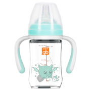好孩子（gb）好孩子 婴儿玻璃奶瓶 180mL 浅绿适合6个月以上