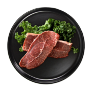 恒都 国产板腱原切牛排套餐600g（5-7片）冷冻 谷饲牛肉