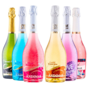 ANDIMAR 爱之湾 莫斯卡托缤彩果香气泡甜酒葡萄酒750ml*6支箱装