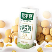 豆本豆 纯豆奶250ML*12盒0蔗糖