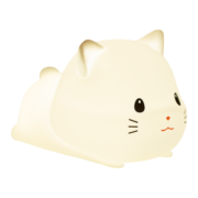 如初 可爱猫咪小夜灯充电哺乳母婴儿童宝宝喂奶灯护眼卧室睡眠女生床头少女心伴睡灯 小萌猫+充电线 带3c充电头