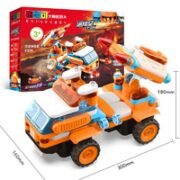 BLOKS 布鲁可积木 海陆空系列 61254 迅龙导弹车