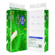 京喜：雨森（YUSEN）卷纸卫生纸 可湿水系列 18卷*125g