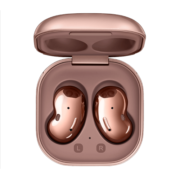 三星（SAMSUNG）Galaxy Buds Live 开放式主动降噪真无线蓝牙耳机/半入耳佩戴/AKG调校/苹果安卓手机通用 迷雾金