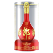 郎酒 【婚宴送礼】红花郎十五（15）陈酿53度酱香型纯粮食白酒 500ml*1瓶 单瓶装（两瓶赠礼袋）