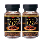 悠诗诗（UCC）117冻干速溶黑咖啡粉90g 117速溶咖啡粉90g*2瓶