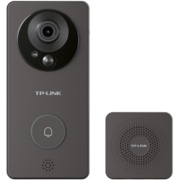 TP-LINK 可视门铃摄像头家用监控 可视主机套装 带显示屏智能门铃对讲电子猫眼 无线wifi手机远程视频通话