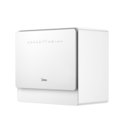 美的（Midea）5套 洗碗机台式 高温除菌 85℃热风烘干 三旋劲洗 双层碗篮 水果海鲜洗 京东小家 UP2（极地）