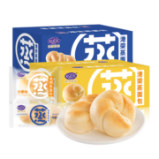 港荣 蒸面包整箱早餐食品孕妇零食休闲手撕面包营养健康食品代餐 淡奶味800g
