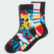 adidas 阿迪达斯 Egle Graphic 女士运动袜 3双装
