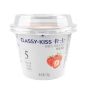 京东百亿补贴：卡士 CLASSY.KISS 草莓果粒鲜酪乳 低温酸奶 100g*6杯