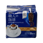 悠诗诗（UCC）滴滤挂耳式职人咖啡粉(圆润柔和) 7g*18p/袋 日本进口