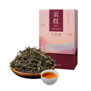 京东京造【央视兴农典范】百年古树滇红红茶云红150g 口粮自饮办公室茶叶