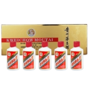 京东百亿补贴 贵州茅台酒 飞天 53度  50ml*5瓶