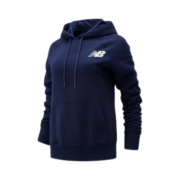 NEW BALANCE NB女款休闲运动连帽套头卫衣经典百搭针织衫女 WT83817-PGM S