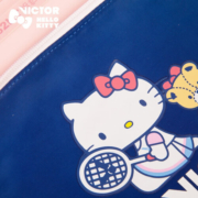 威克多（VICTOR）HELLO KITTY系列羽毛球包矩形包 /托特包/旅行包/收纳包BR-RKT BG-32KT 收纳包/凯蒂猫联名