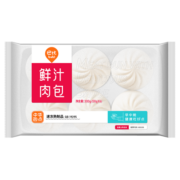 巴比 鲜汁肉包 300g*2包 共12只 早餐包子馒头 生鲜面点 速食方便菜