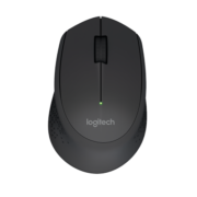 罗技（Logitech）M275鼠标 无线鼠标 办公鼠标 右手鼠标 黑色 带无线2.4G接收器