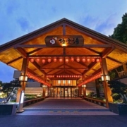 春促|上海极乐汤川沙温泉酒店1晚含早+2大1小温泉体验+迪士尼接送