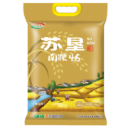 苏垦 南粳46大米 圆粒米 粳米  大米5kg 可溯源