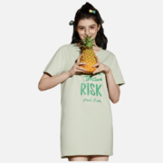 大嘴猴 女子纯棉家居睡裙