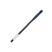 三菱（Uni）UM-100学生中性笔签字笔 0.5mm双珠防漏墨啫喱笔考试经济型水笔(替芯UMR-5) 蓝黑色 1支装