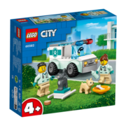 乐高（LEGO）积木 60382 兽医救护车大救援 4岁+男孩玩具生日礼物上新
