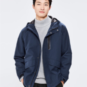 20点开始：GIORDANO 佐丹奴 男士连帽风衣外套