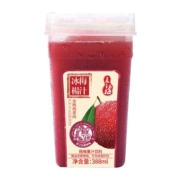 夏至梅网红冰镇杨梅汁388ml6瓶装酸梅汤孕妇鲜榨纯果汁饮料整箱
