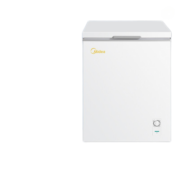 美的(Midea)143升小冰柜家用小型立式冷柜商用囤货小冰箱BD/BC-143KMD(E)