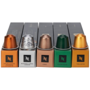 Nespresso雀巢胶囊咖啡 温和淡雅咖啡胶囊套装 瑞士进口 意式浓缩黑 温和淡雅50颗装