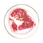 春禾秋牧 谷饲进口安格斯眼肉盖850g原切雪花牛排谷饲生鲜冷冻牛肉