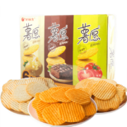 京喜特价app：好丽友 薯愿 原味2包+牛排味2包+番茄味2包