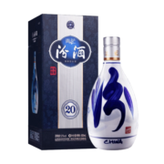 汾酒 青花20 清香型白酒 53度 500ml 单瓶装