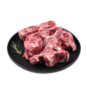 西鲜记 国产 盐池滩羊 羔羊蝎子500g/袋 180宁夏羔羊肉 无膻味 原切 火锅 煲汤底 地标 非进口