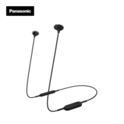 松下（Panasonic） NJ310B无线蓝牙耳机颈挂入耳式 音乐游戏运动带麦通话适用安卓苹果手机 黑色