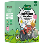 碧欧奇 (BioVillage)婴幼儿辅食 独立小包装 蔬菜不添加盐碎碎面175g