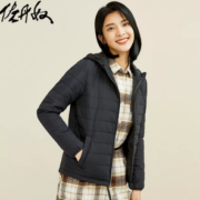 GIORDANO 佐丹奴 女士连帽棉衣外套 30371824