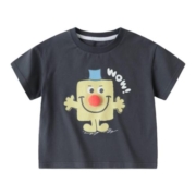 嘟嘟家儿童t恤男童夏季薄款卡通打底衫宝宝短袖t恤夏季童装上衣夏