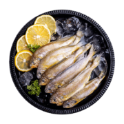 一虾一世界 国产小黄鱼 500g 9-12条＊6件