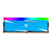 影驰 （Galaxy）DDR4 台式机内存条 灯条 GAMER系列 小蓝内存条 Gamer Blue 3200 16G