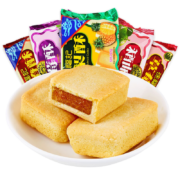 京喜app：徐福记 凤梨酥184g*2袋+赠复刻面2袋