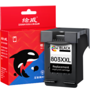 绘威803XXL墨盒黑色升级版可加墨 适用惠普HP Deskjet 1111 1112 2130 2131 2132 2623 2621 2622打印机墨盒
